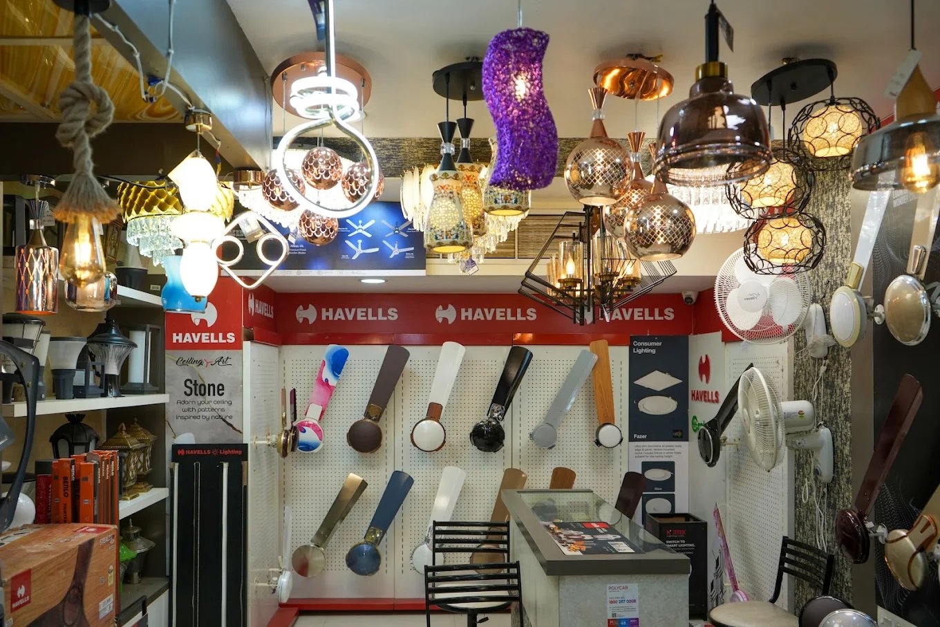 Electric Emporium electrical goods shop, Balaghat